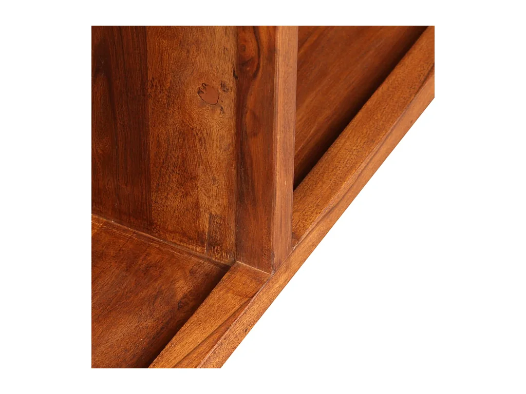 TV-meubel Massief hout met honingafwerking 120 x 30 x 40 cm