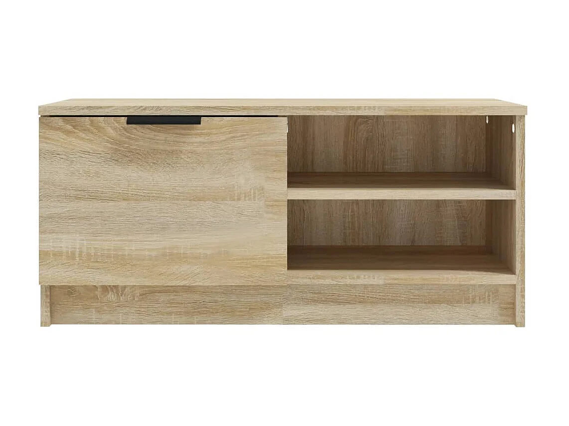 Mobile TV rovere Sonoma 80x35x36,5 cm MDF