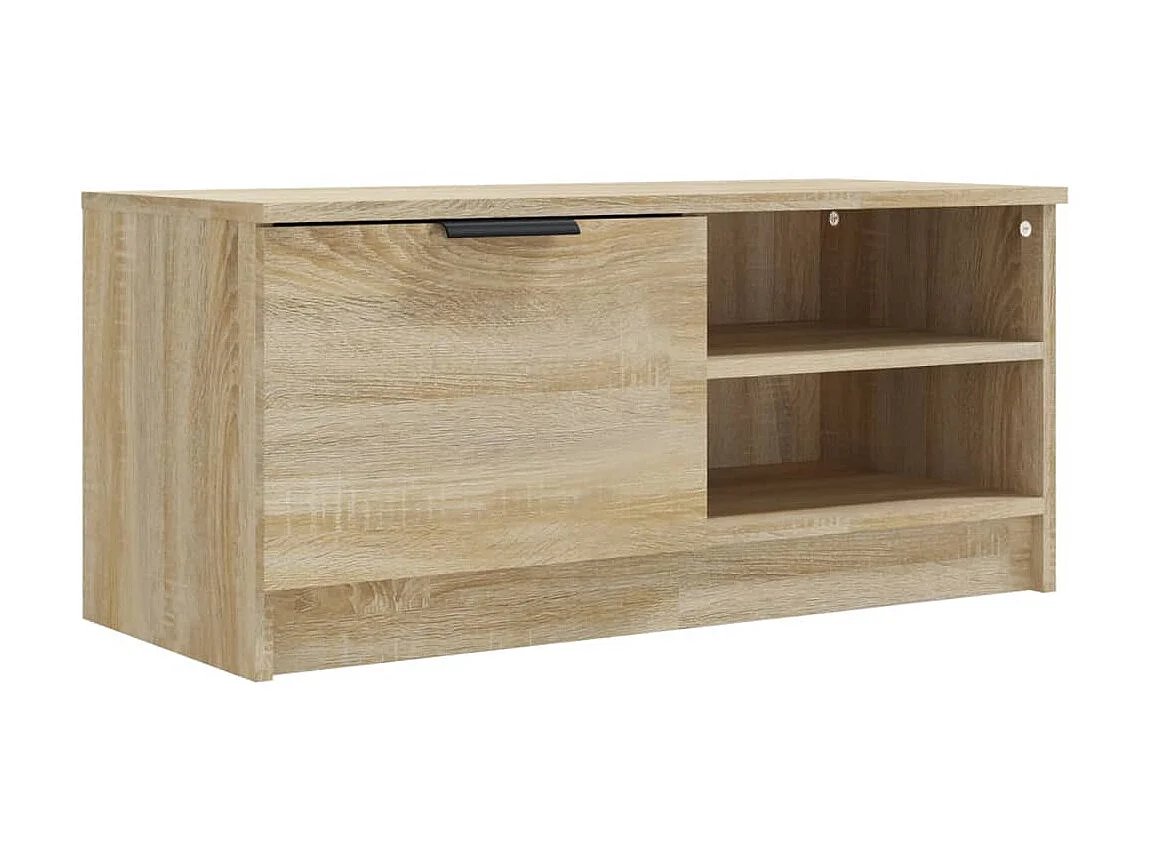 Meuble TV Chêne sonoma 80x35x36,5 cm Bois d'ingénierie