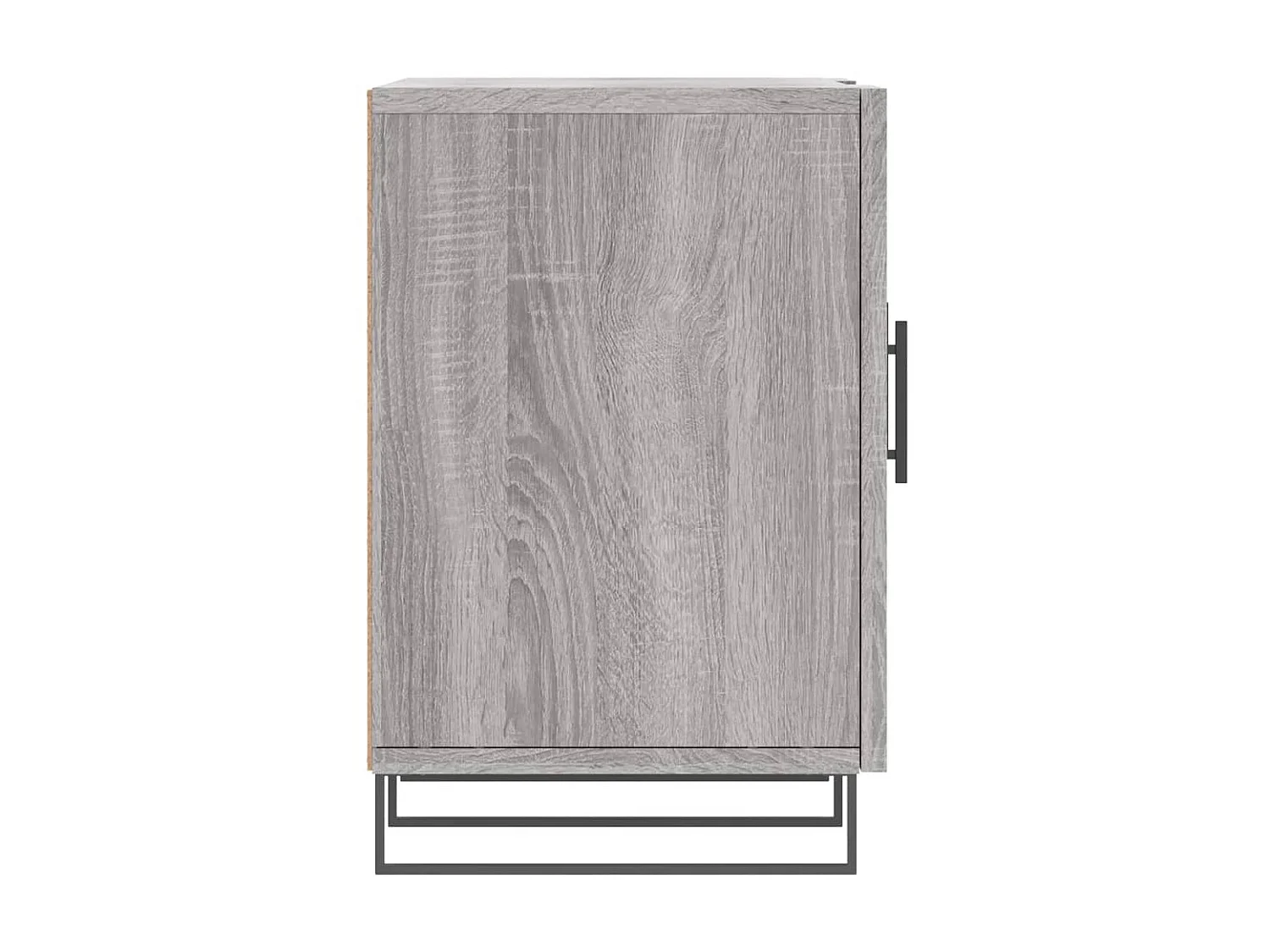 Mueble TV Sonoma gris 150x30x50 cm madera contrachapada