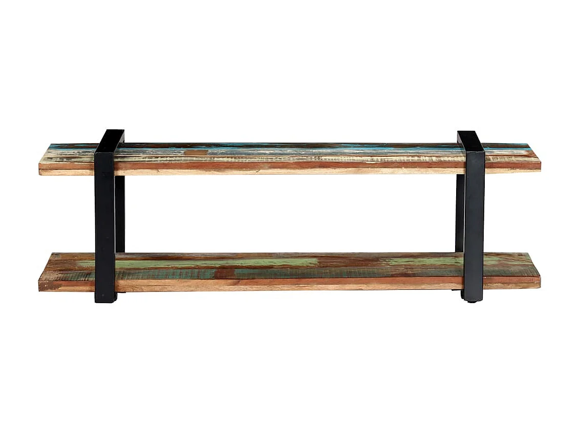 Meuble TV 130 x 40 x 40 cm Bois de récupération massif