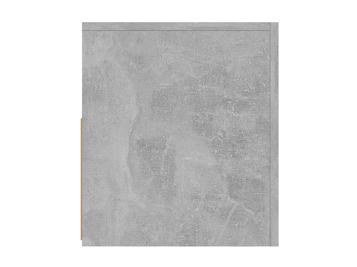 Meuble TV avec lumières LED gris béton 120x35x40 cm