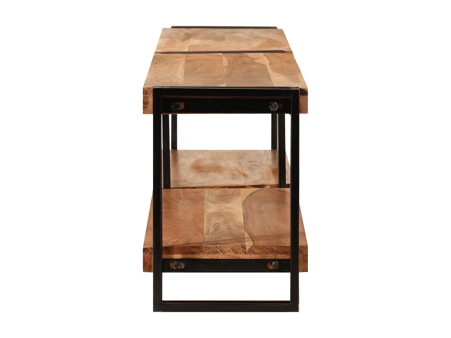 Meuble TV 200x30x40 cm bois d'acacia massif