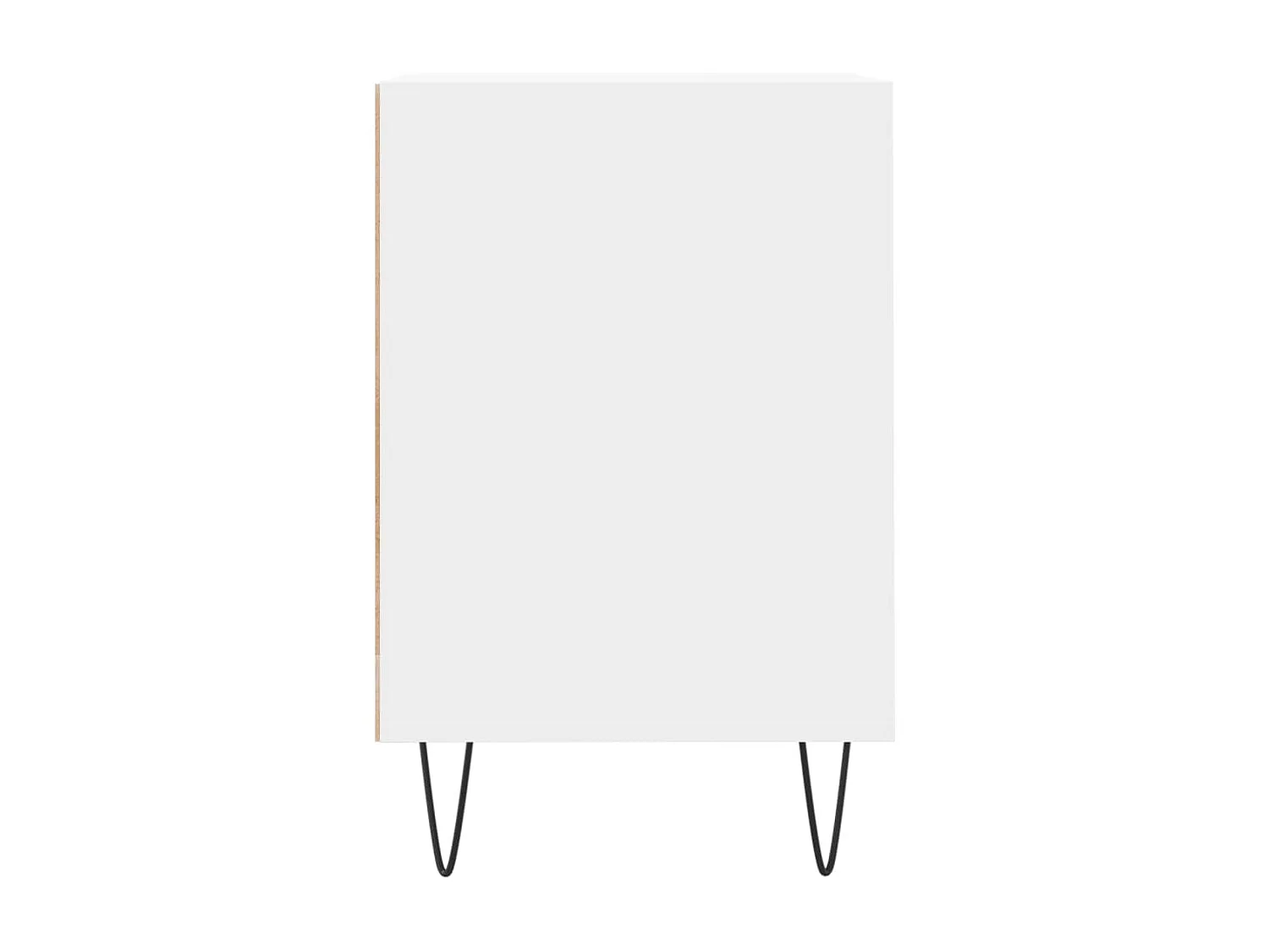 Meuble TV Blanc 160x35x55 cm Bois d'ingénierie