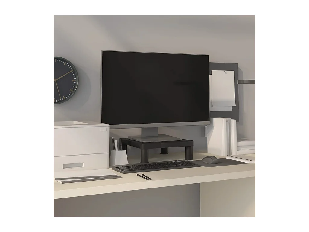 Supporto per monitor Nero 33,5x34x10,5 cm