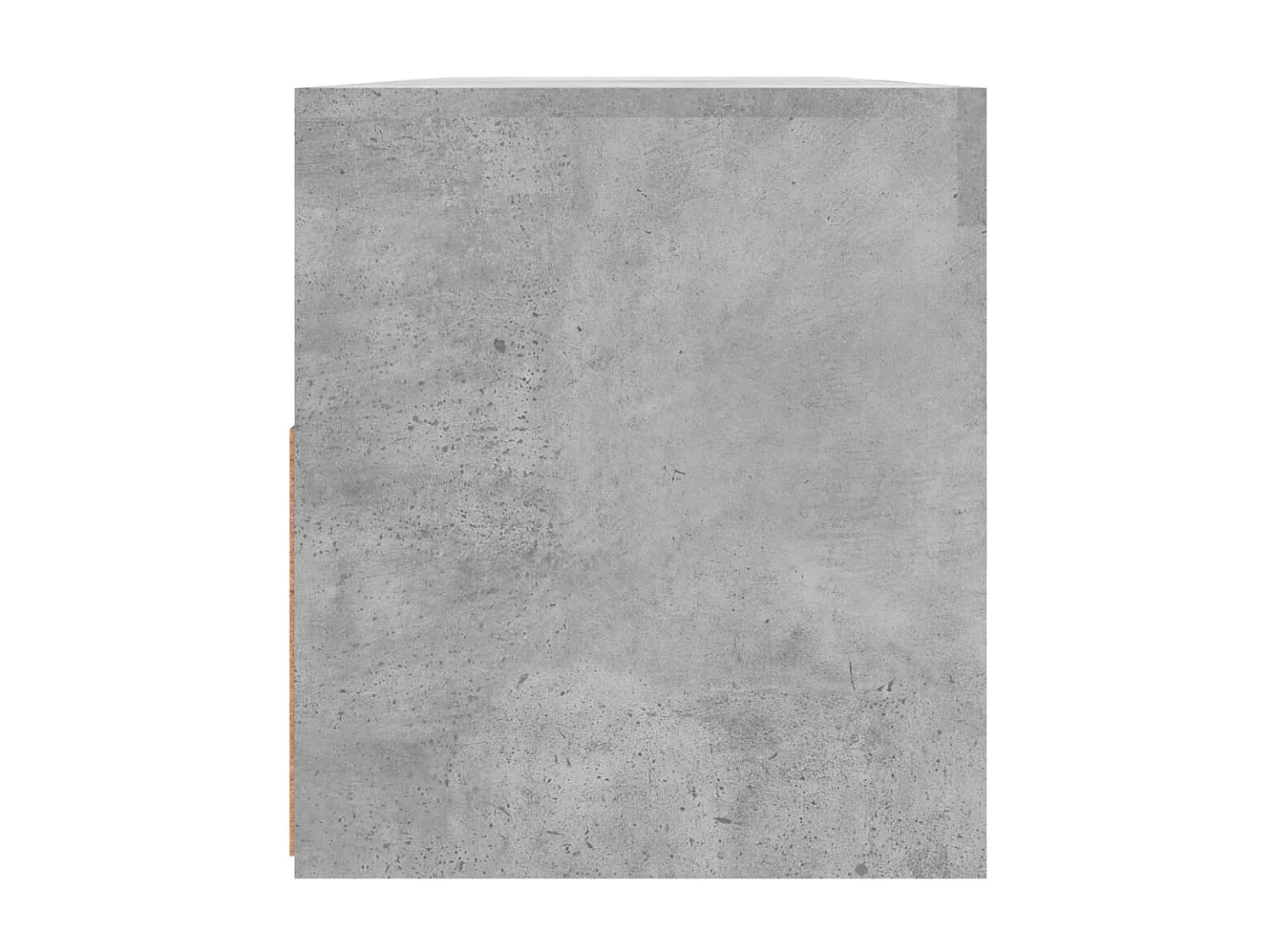 Meuble TV avec lumières LED gris béton 90x35x40 cm