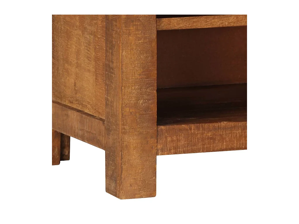 TV-meubel 120x30x40 cm Massief mangohout