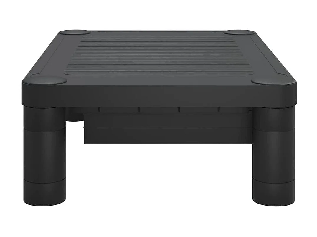 Suporte para monitor preto 43x30,5x13 cm