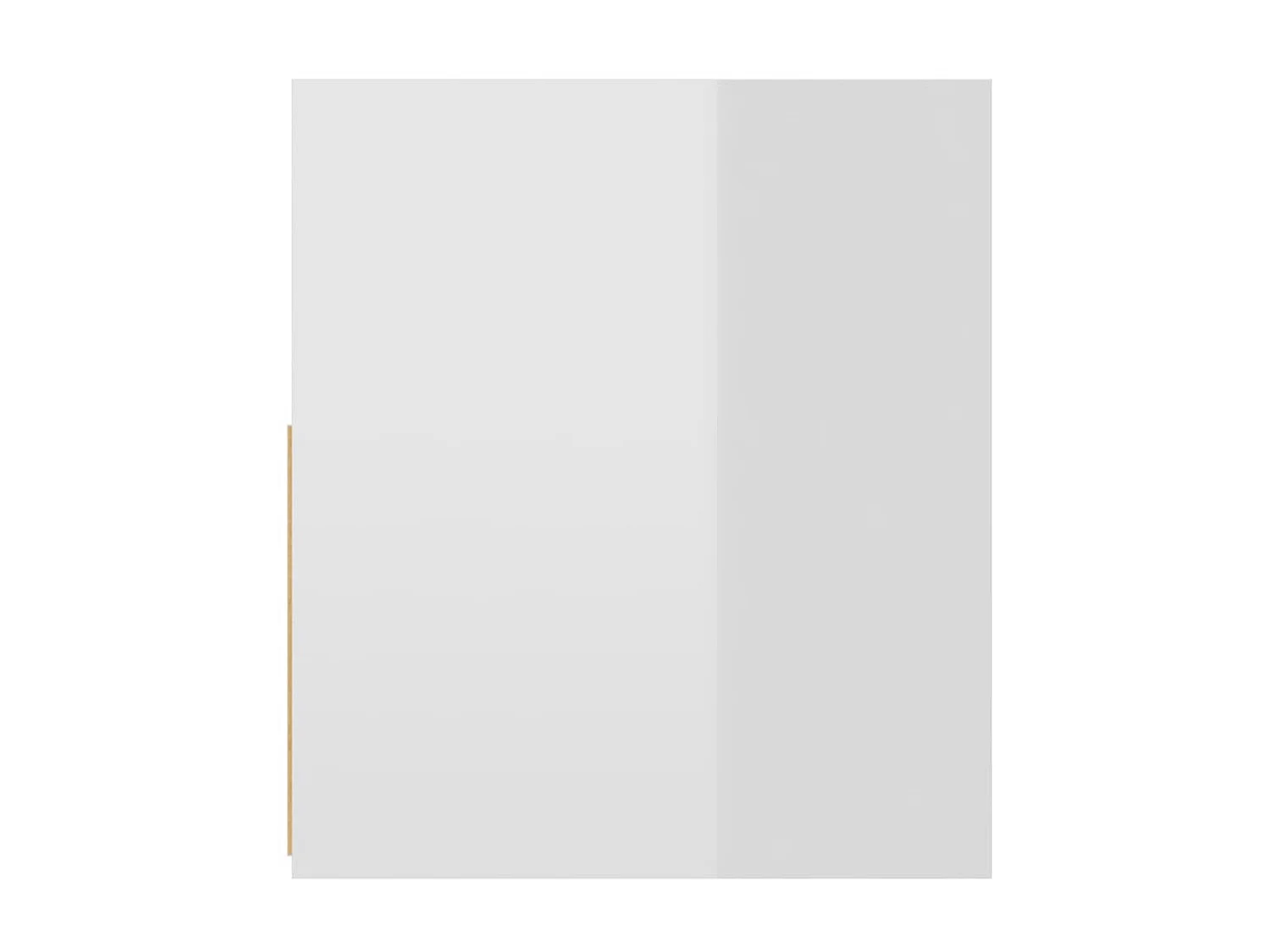 Meuble TV avec lumières LED blanc brillant 120x35x40 cm