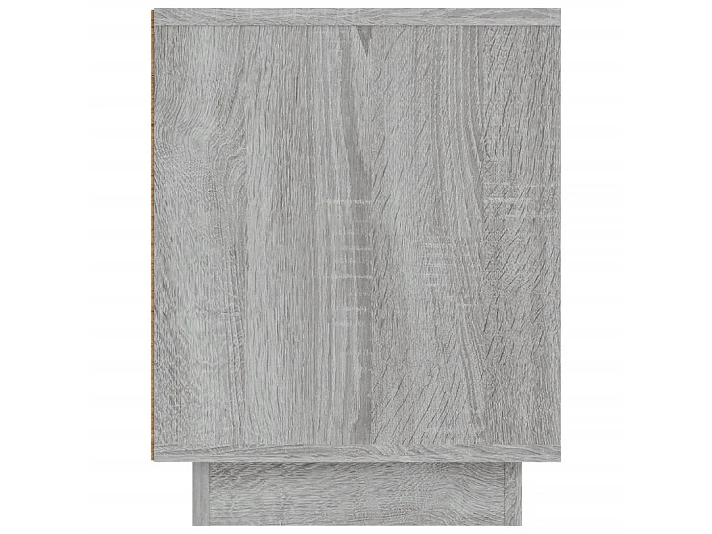 Meuble TV sonoma gris 80x35x45 cm bois d'ingénierie