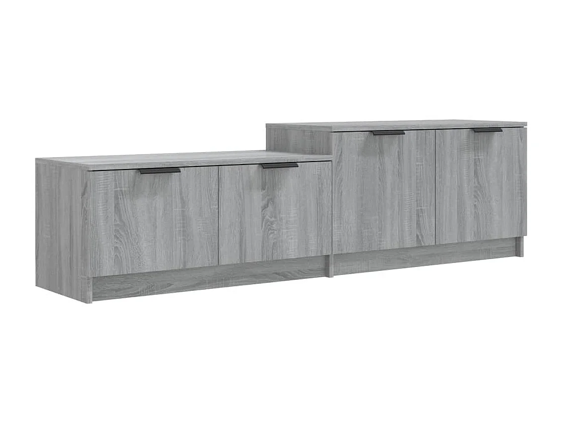 TV-Schrank in Sonoma-Grau, 158,5 x 36 x 45 cm, Holzwerkstoff