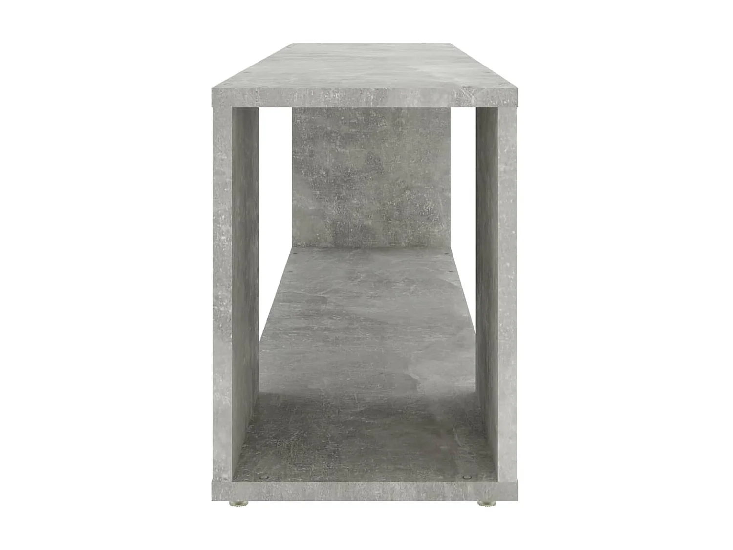 Meuble TV Gris béton 100x24x32 cm Aggloméré