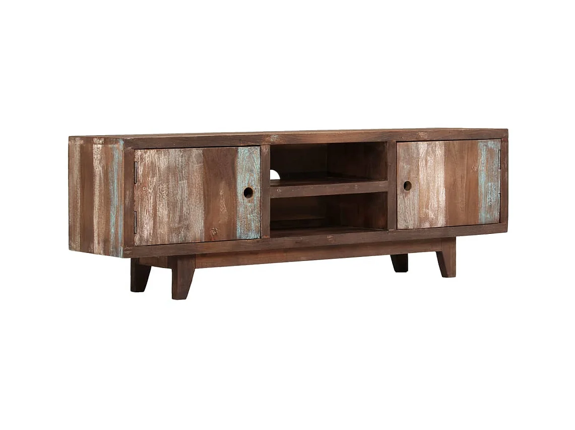 TV-meubel Massief acaciahout Vintage 118 x 30 x 40 cm