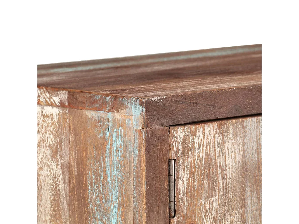 Mobile TV Legno massello di acacia Vintage 118 x 30 x 40 cm