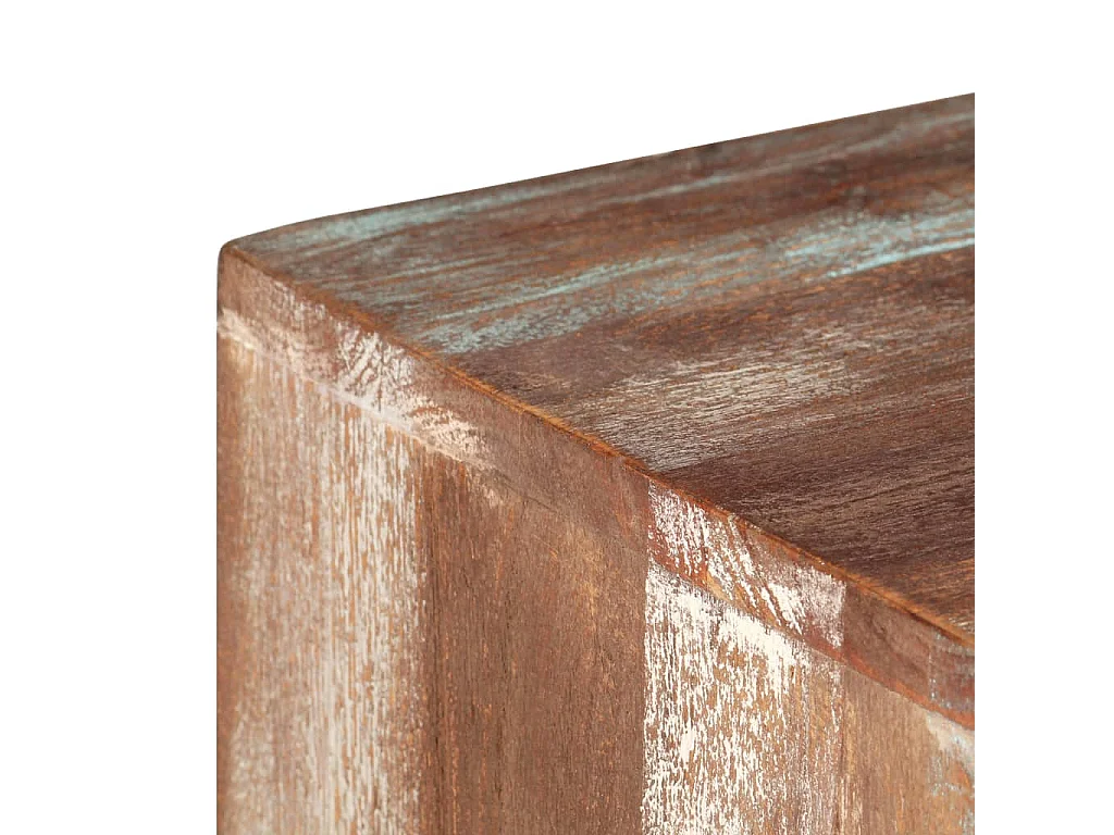 Mobile TV Legno massello di acacia Vintage 118 x 30 x 40 cm