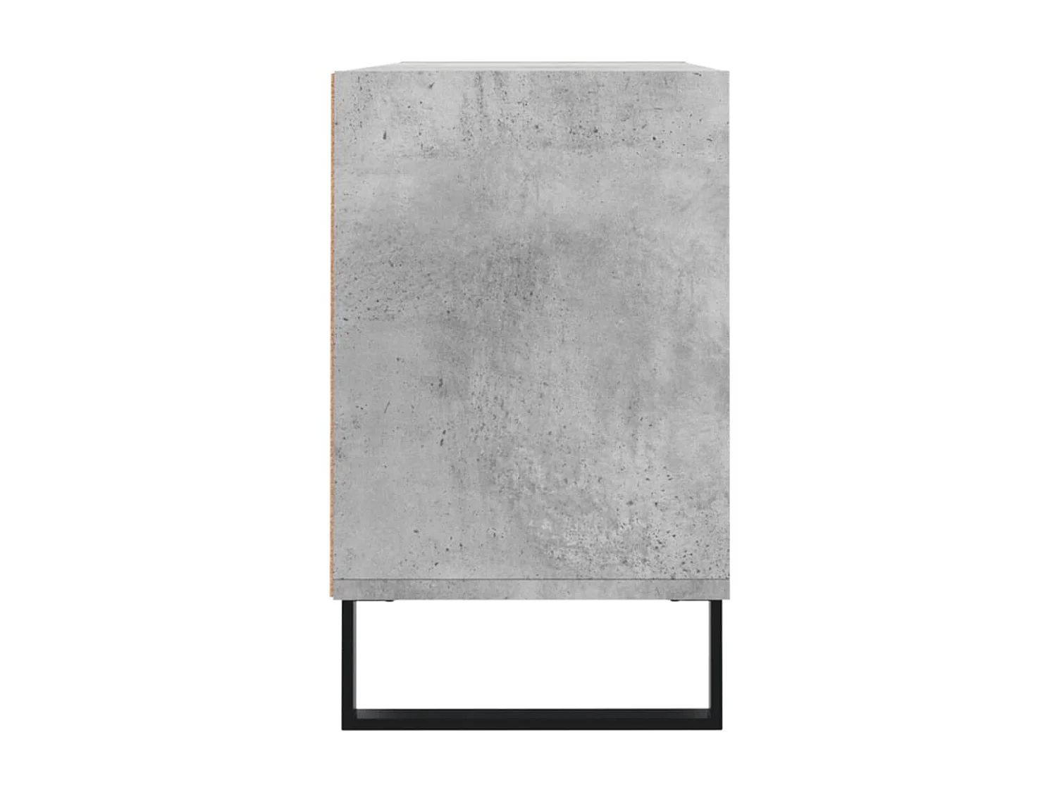 Mobile TV grigio cemento 103,5x30x50 cm in derivati del legno