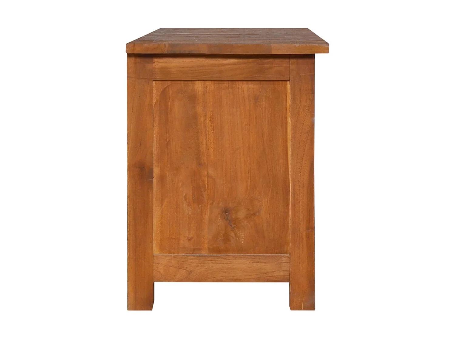 Meuble TV 100x30x40 cm Bois de teck solide