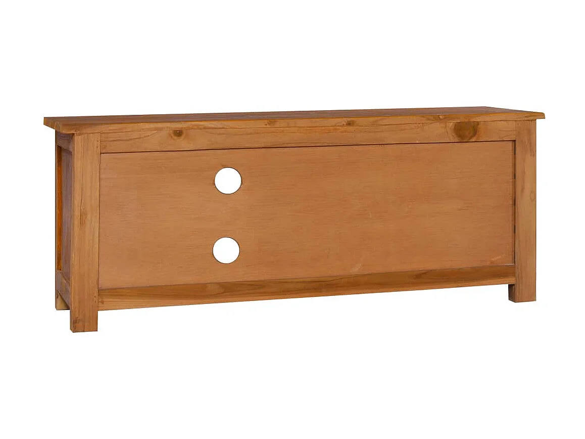 Meuble TV 100x30x40 cm Bois de teck solide