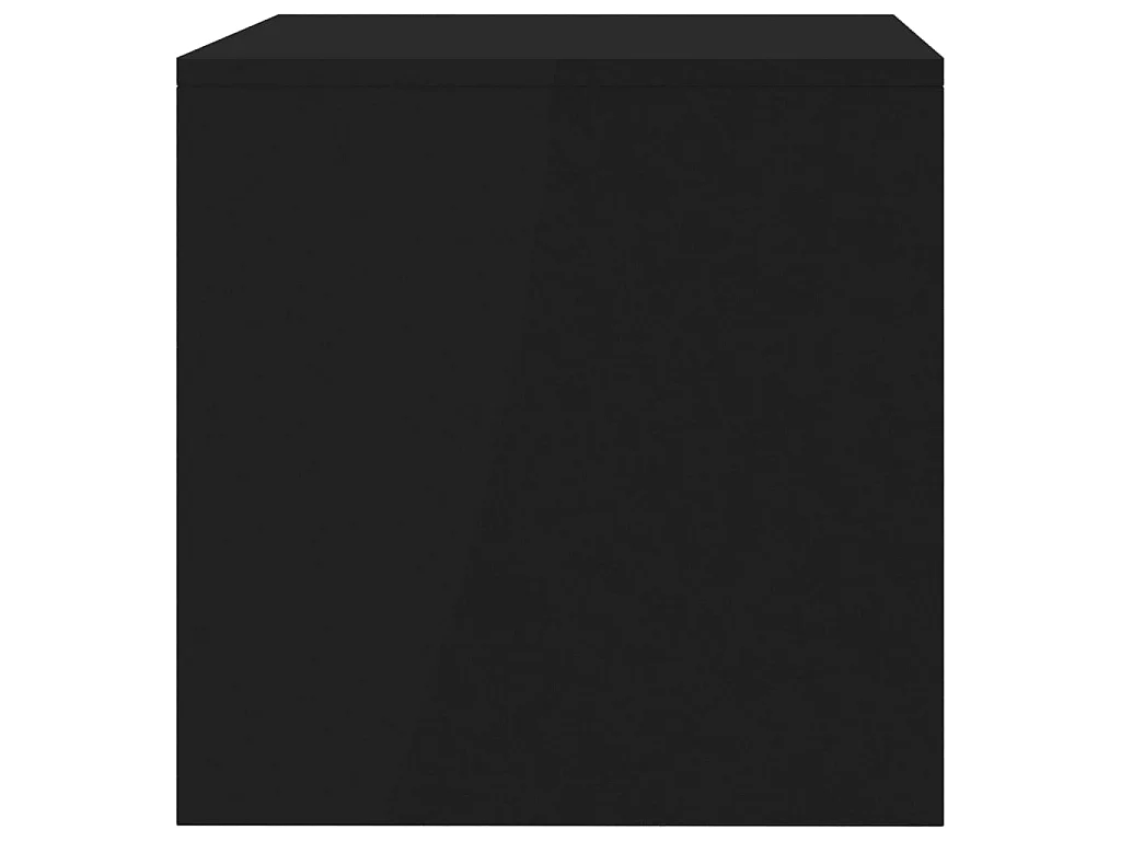 Meuble TV Noir 80 x 40 x 40 cm Aggloméré