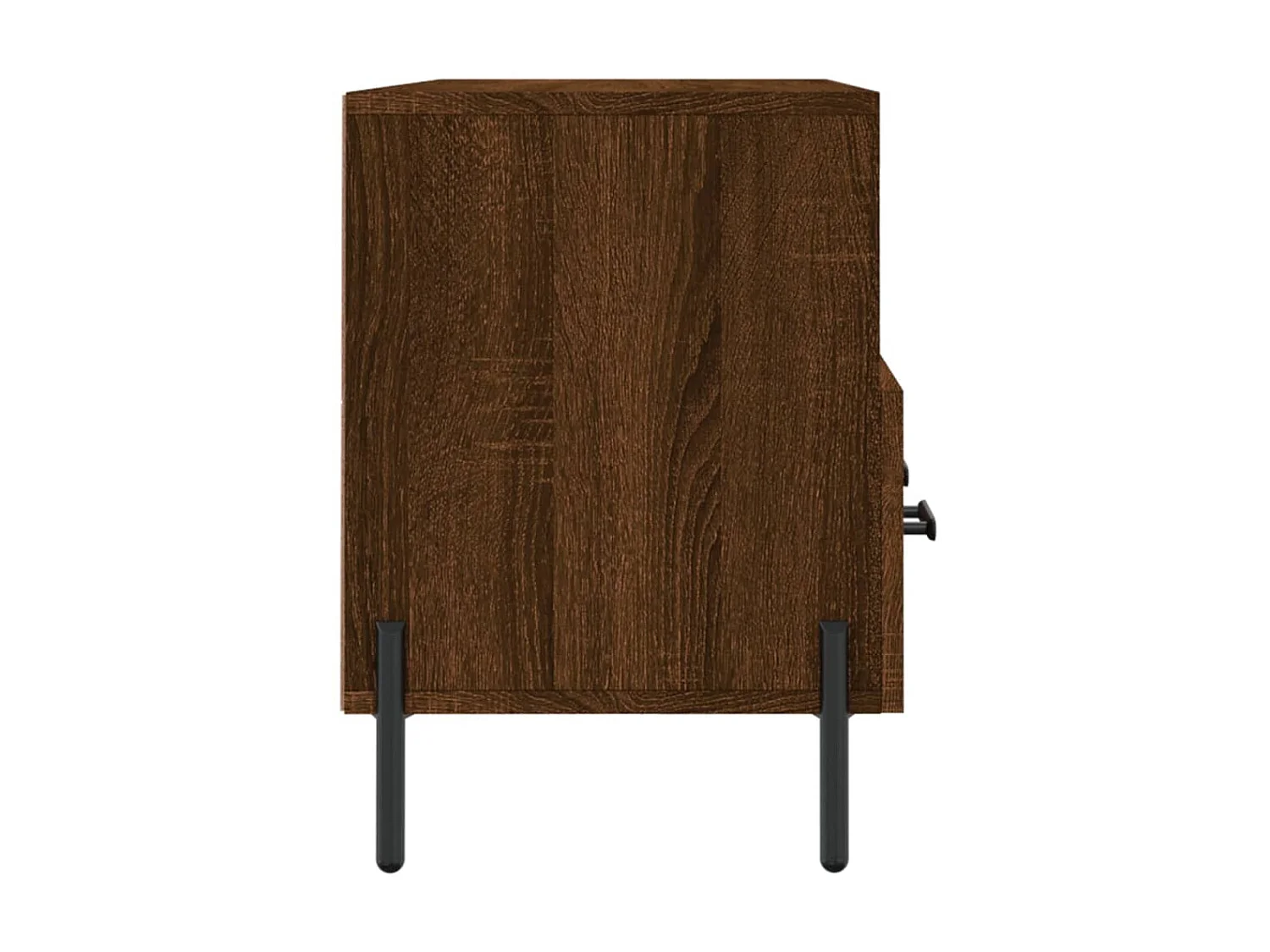 Mobile TV in rovere marrone 102x36x50 cm in derivati del legno