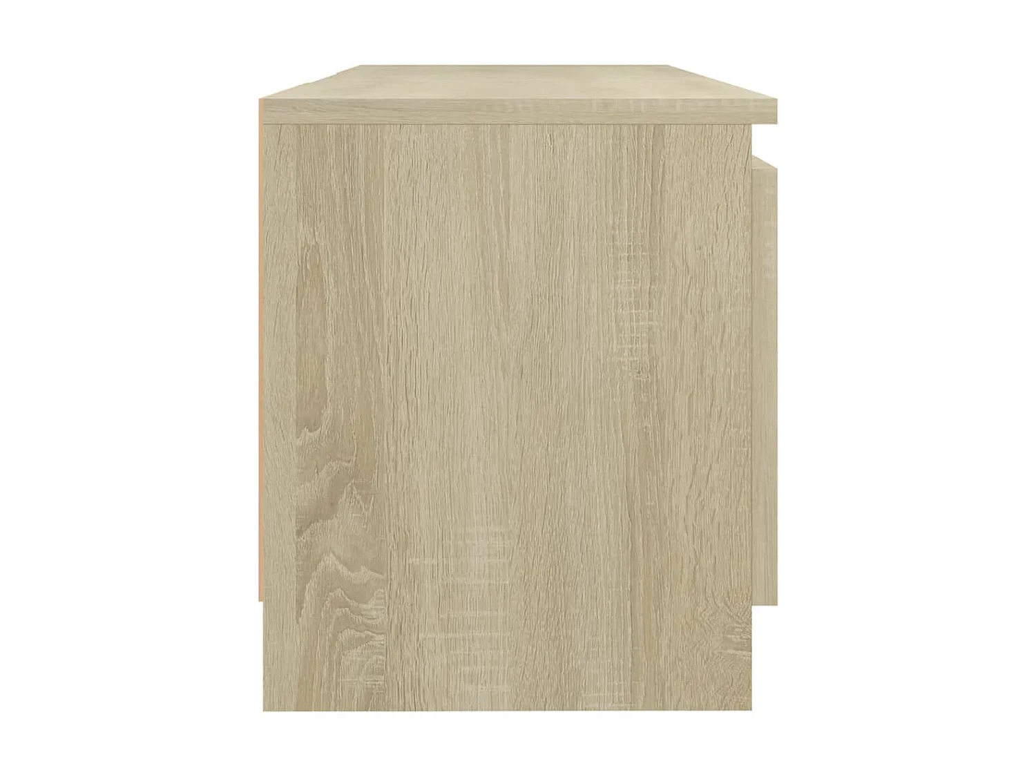 Mueble TV con luces LED roble sonoma 120x30x35,5 cm