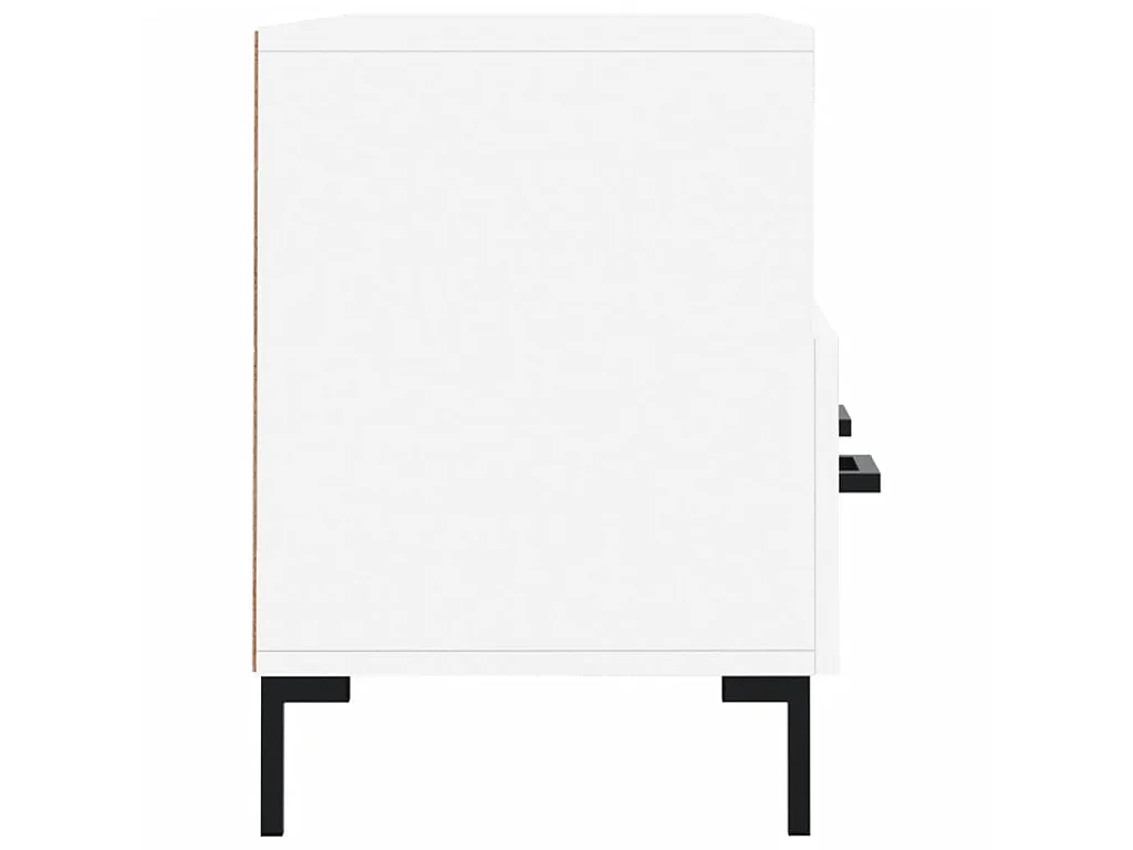 Mobile TV bianco 102x36x50 cm in derivati del legno