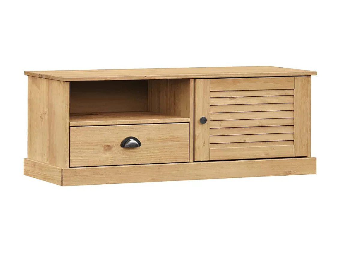 Meuble TV VIGO 106x40x40 cm bois massif de pin