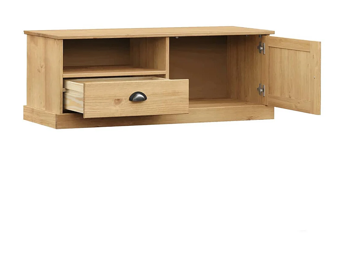 Meuble TV VIGO 106x40x40 cm bois massif de pin