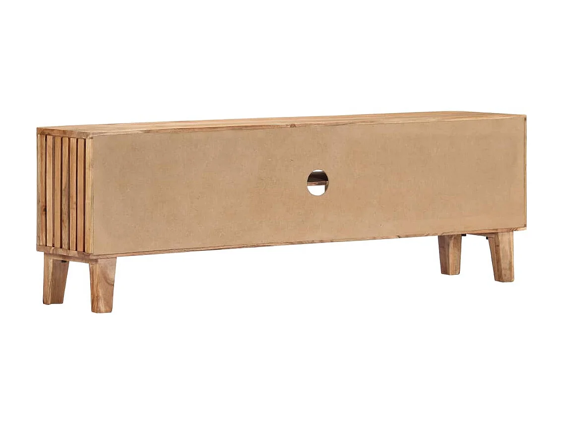 Mobile TV 130 x 30 x 45 cm Legno massello di acacia