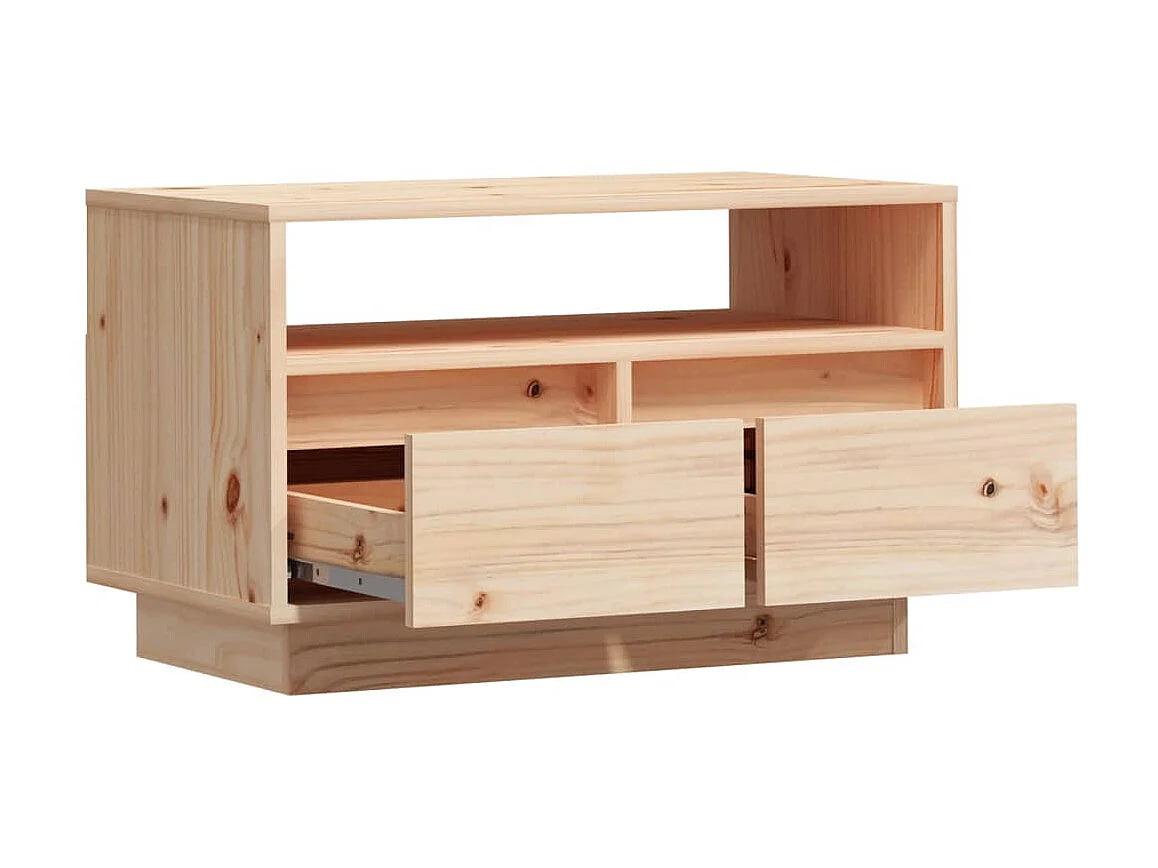 TV-meubel 60x35x37 cm Massief grenenhout