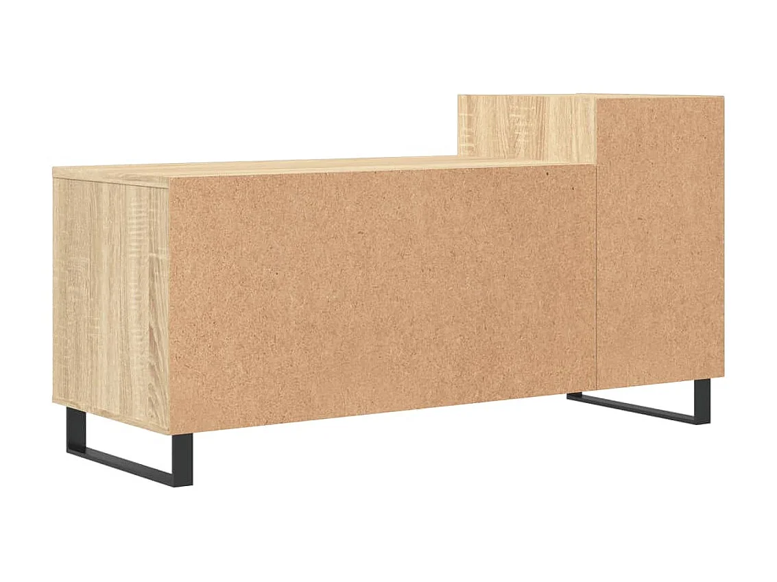 Meuble TV Chêne sonoma 100x35x55 cm Bois d'ingénierie