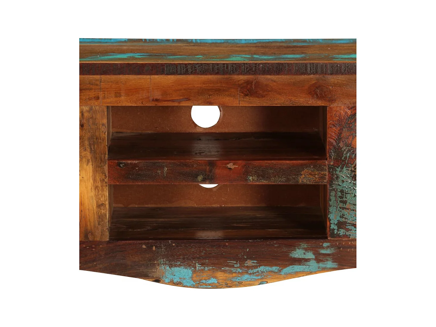Meuble TV 120 x 30 x 40 cm Bois de récupération massif