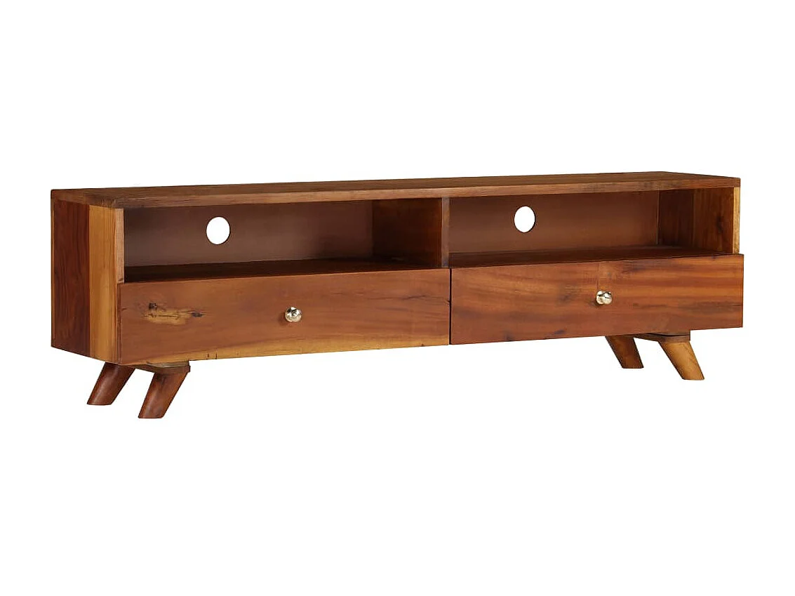 Meuble TV Bois de récupération solide 140 x 30 x 40 cm