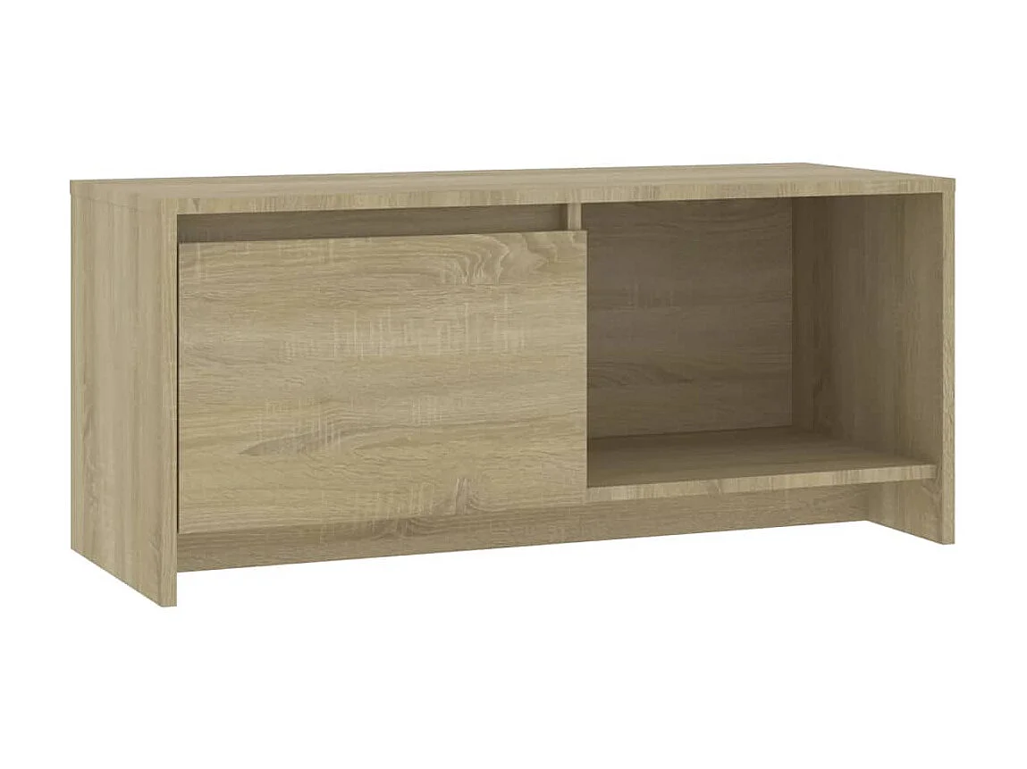 TV-meubel Sonoma eiken 90x35x40 cm Spaanplaat