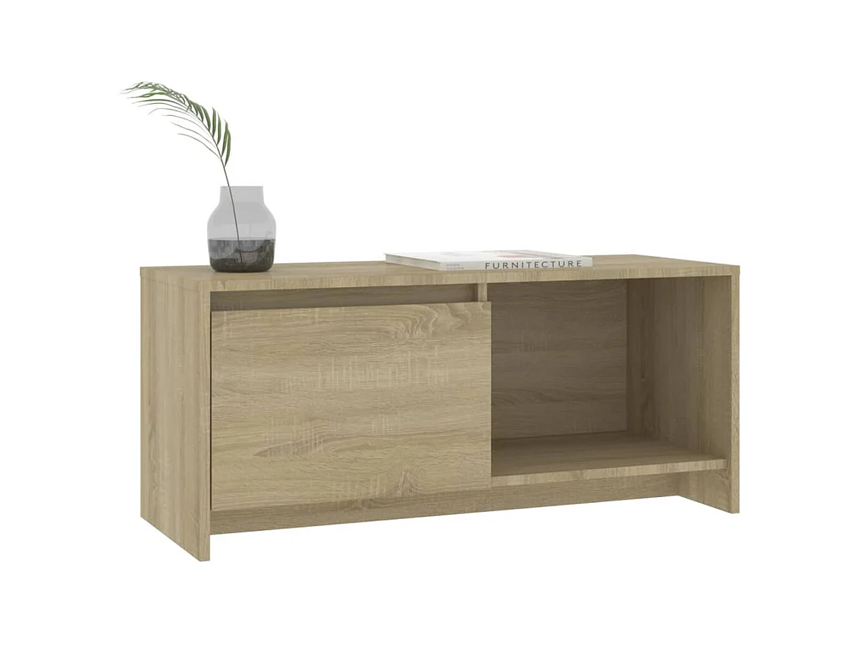 TV-Schrank Sonoma-Eiche 90x35x40 cm Spanplatte