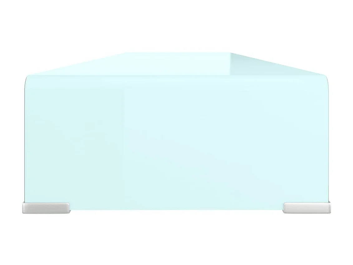 TV-meubel/Monitorsteun 120x30x13 cm groen glas