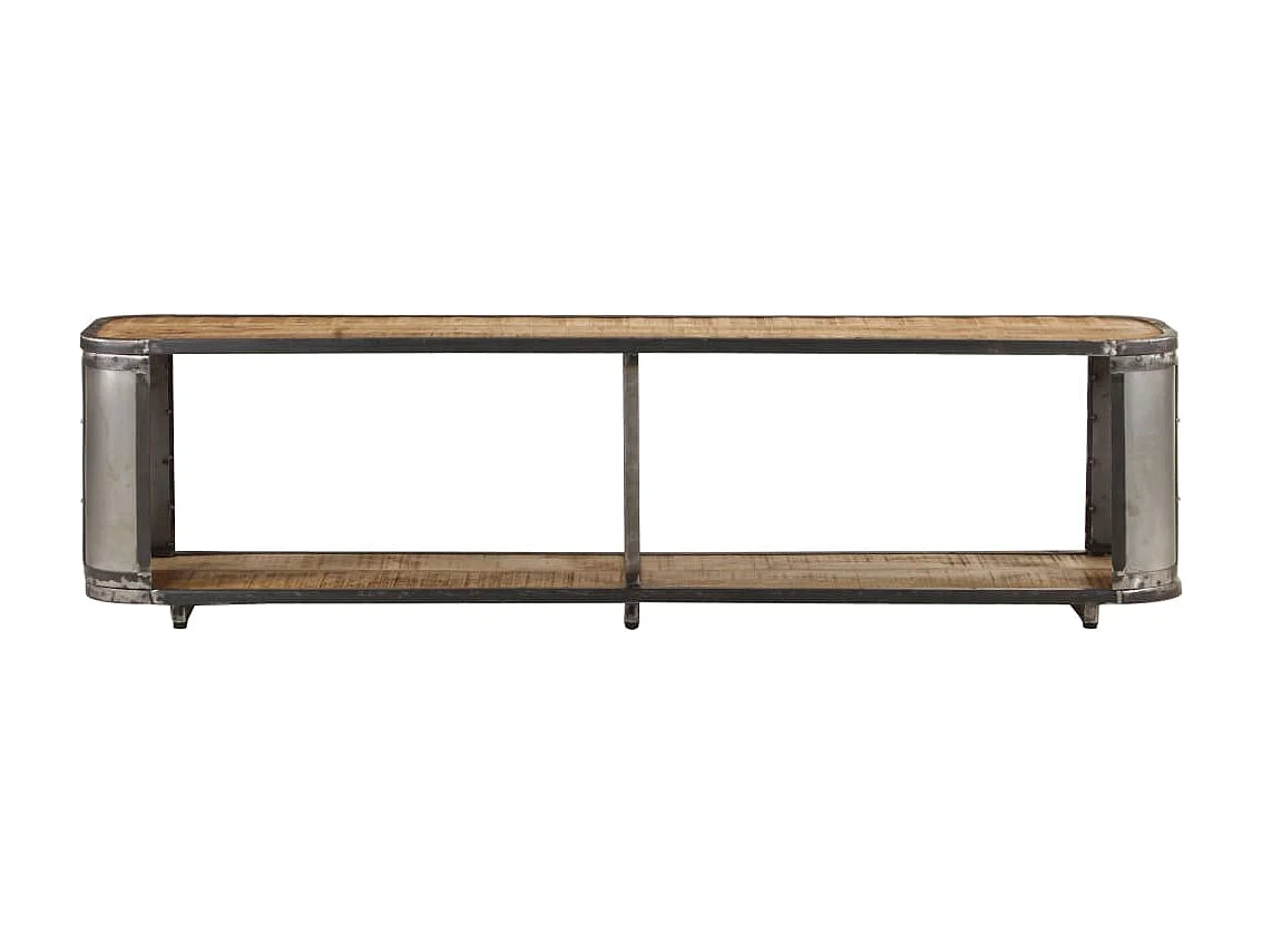 TV-Schrank 150x30x40 cm Massives Mangoholz