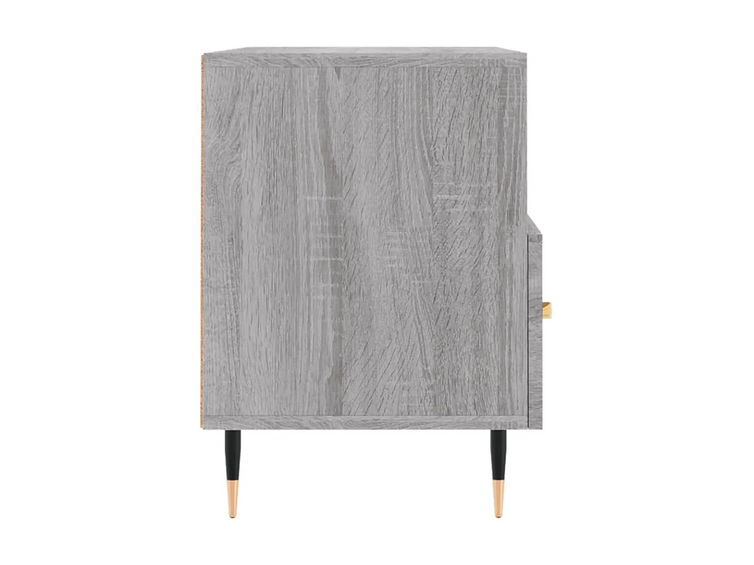 Mueble TV Sonoma gris 80x36x50 cm Madera contrachapada