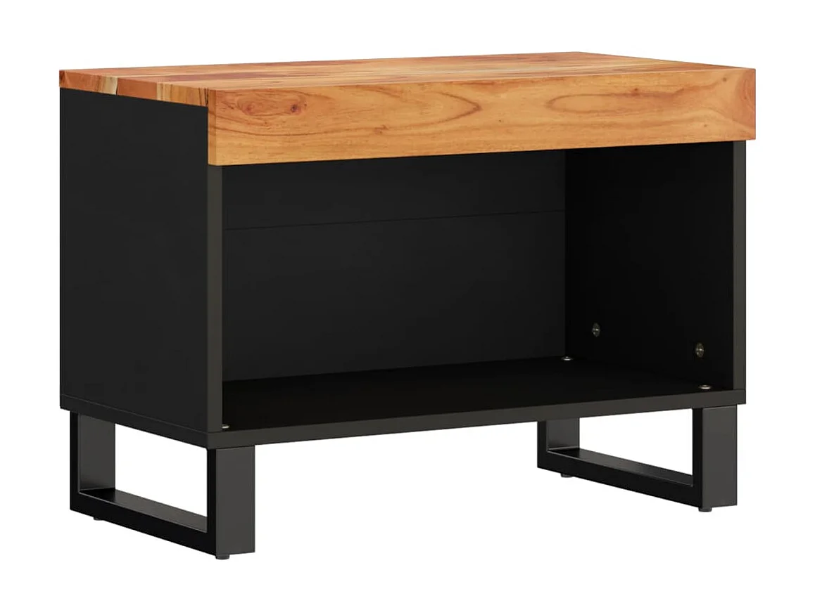 Mueble TV 60x33x43,5 cm madera maciza de acacia