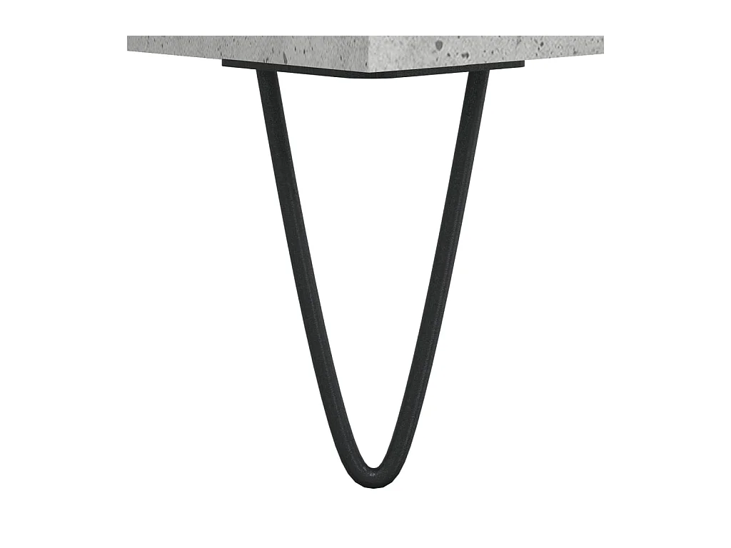 TV-meubel Betongrijs 80x36x50 cm Bewerkt hout