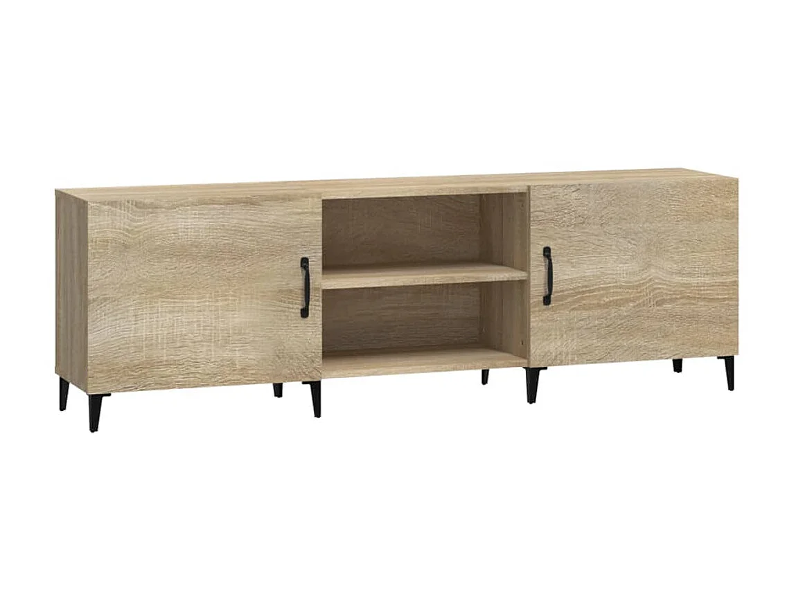 TV-Schrank aus Sonoma-Eiche, 150 x 30 x 50 cm, Holzwerkstoff