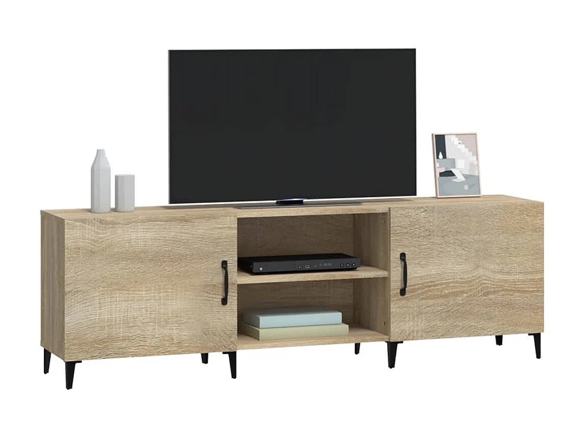 TV-Schrank aus Sonoma-Eiche, 150 x 30 x 50 cm, Holzwerkstoff
