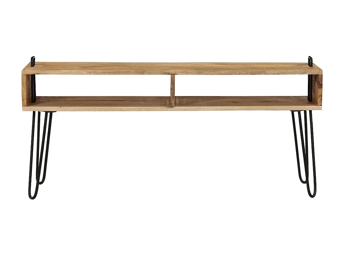 Móvel de TV Madeira maciça de mangueira 110 x 35 x 45 cm