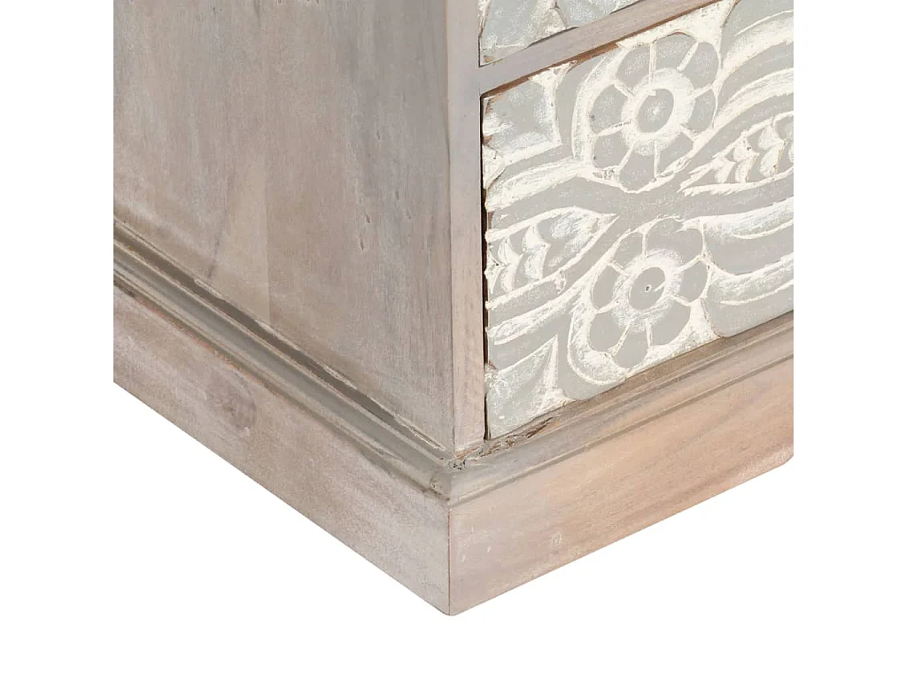 TV-Schrank 120x30x40 cm Massives Akazienholz