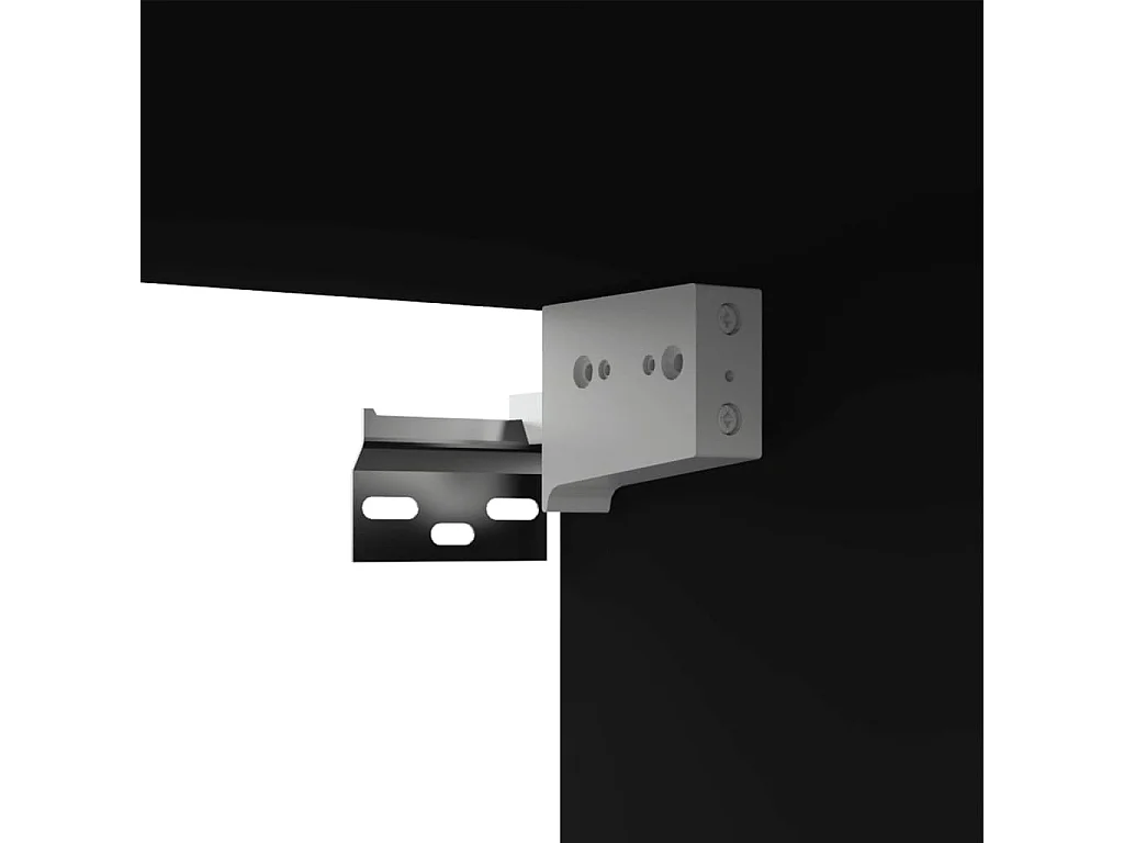 Meubles TV 4 pcs Noir 100x30x30 cm Aggloméré