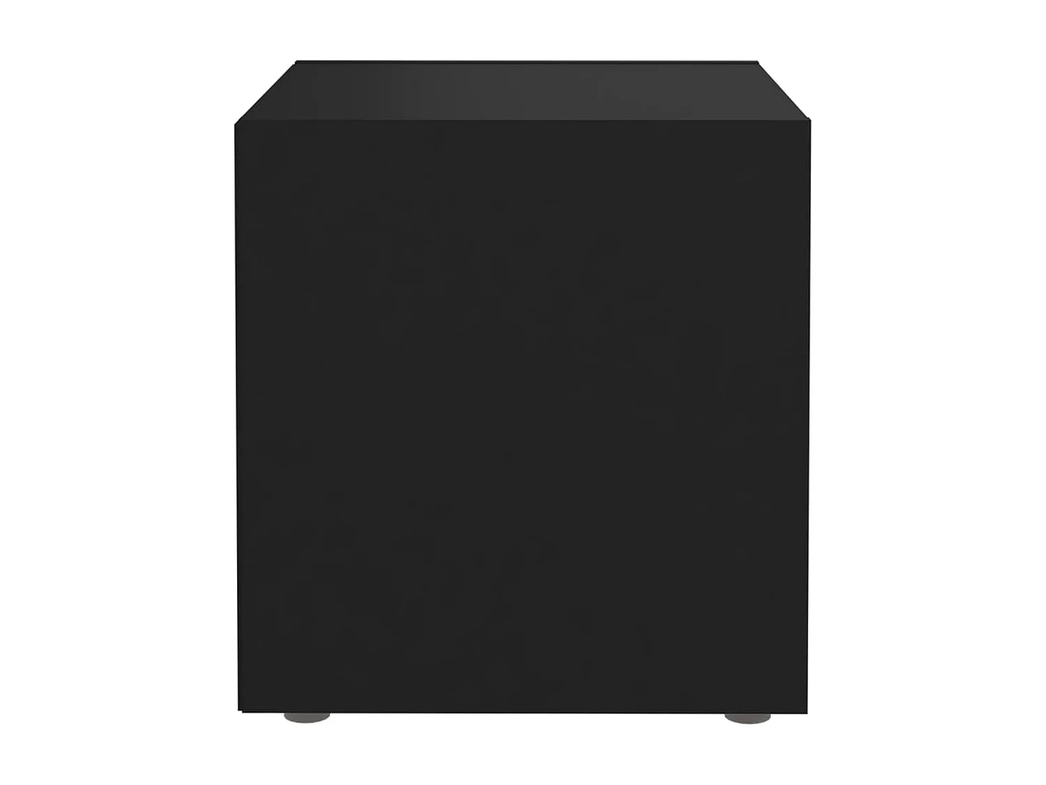 TV meubel 4 stuks Zwart 37x35x37 cm Spaanplaat