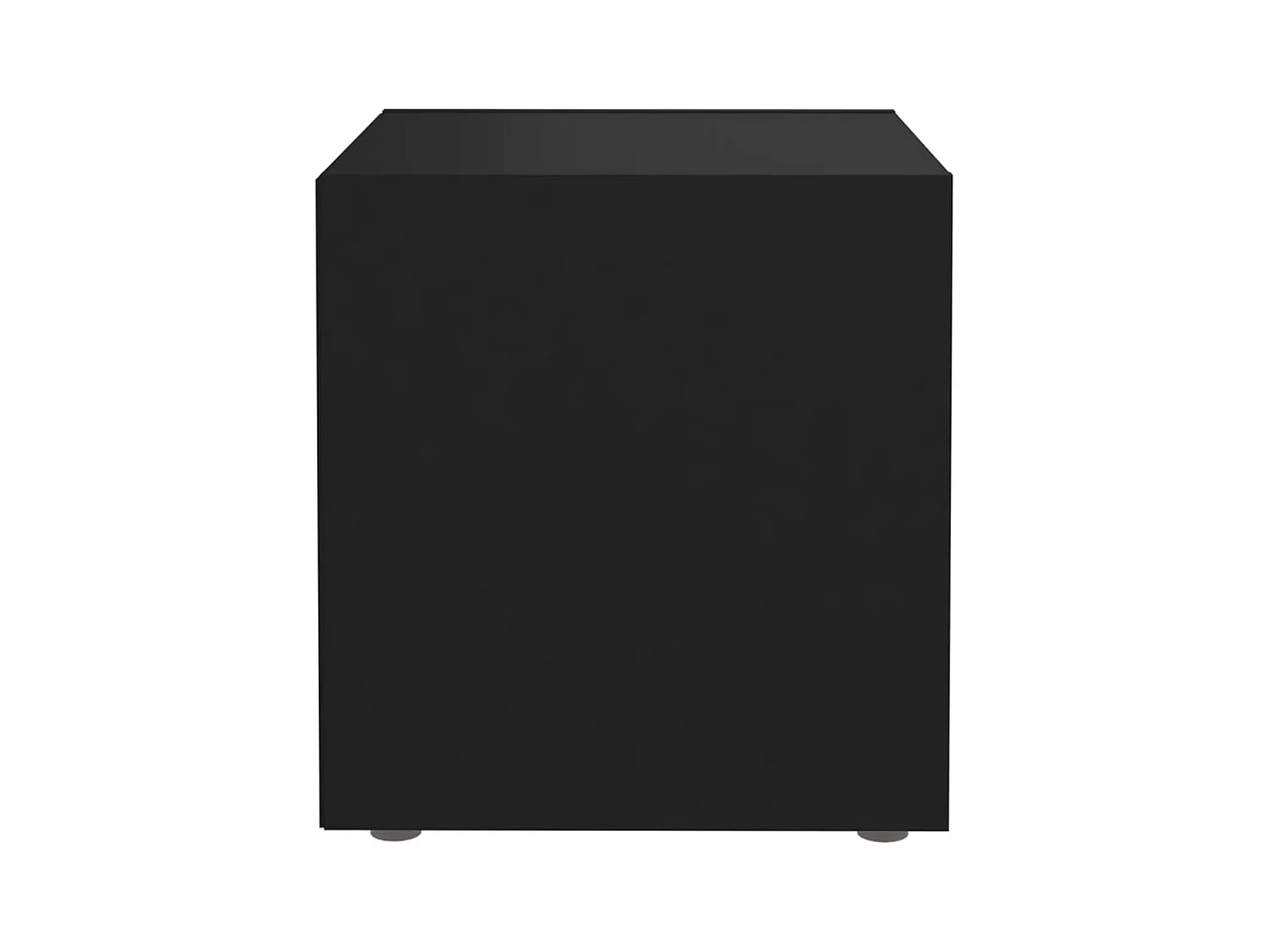 TV meubel 4 stuks Zwart 37x35x37 cm Spaanplaat