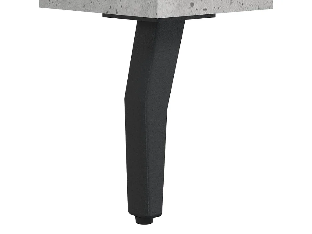 Mobile TV grigio cemento 150x30x44,5 cm in derivati del legno