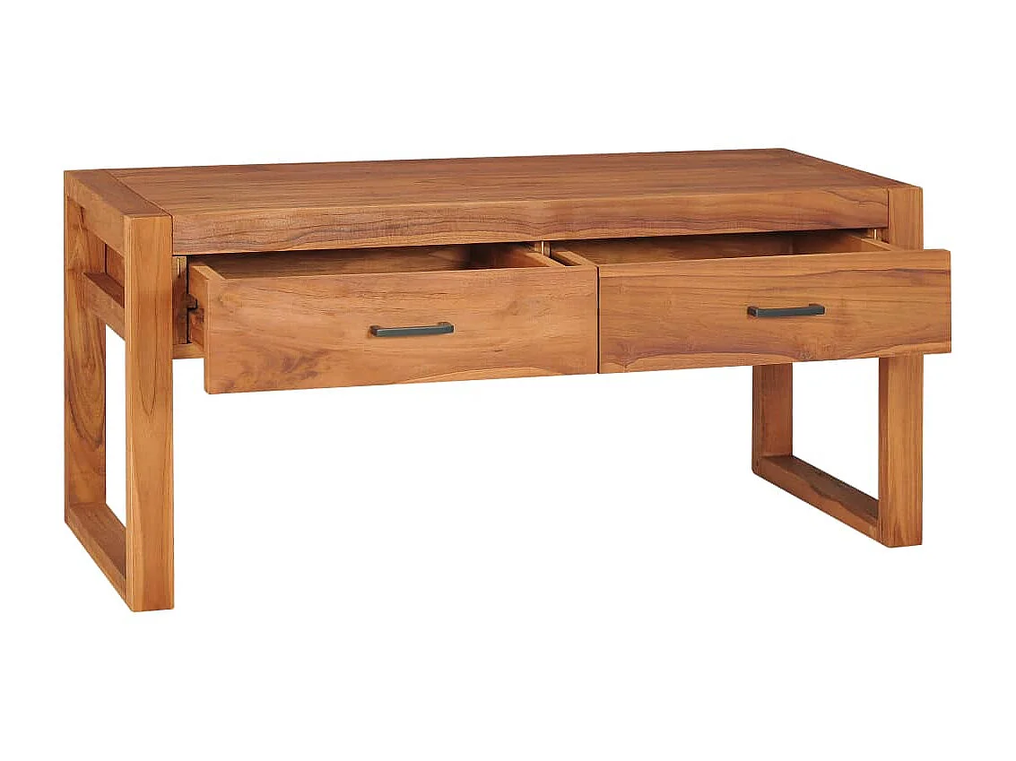 Meuble TV 100x40x45 cm Bois de teck