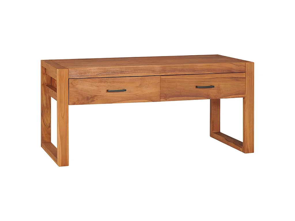 Meuble TV 100x40x45 cm Bois de teck